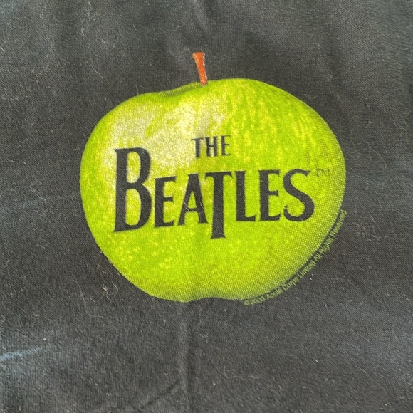 Liquid Blue The Beatles Green Black Tie Dye Graphic Tee XL - Picture 3 of 6